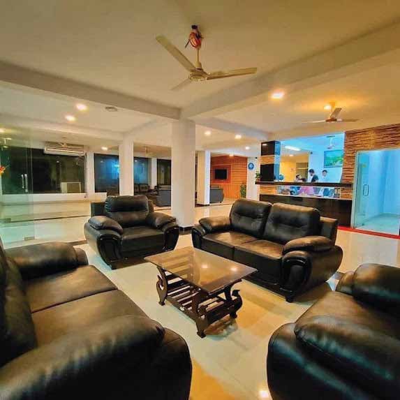 Hotel lounge